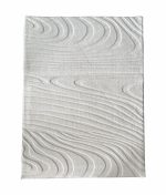 Covor, model in relief,Wave,160x230 Crem