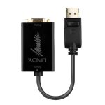 Adaptor Activ Lindy LY-41006, DisplayPort to VGA, negru - imagine 3