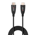Cablu Lindy HDMI 8k60, fibra optica hybrid, lungime 60m, rezolutie - imagine 4