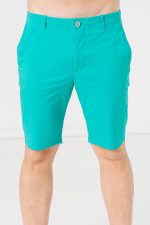 PANTALONI SCURT CASUAL BARBATI GREEN XL - imagine 5