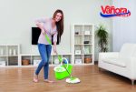 SET CURATENIE PRIMO,MOP ROT. 360,VERDE,VANORA HOME - imagine 4