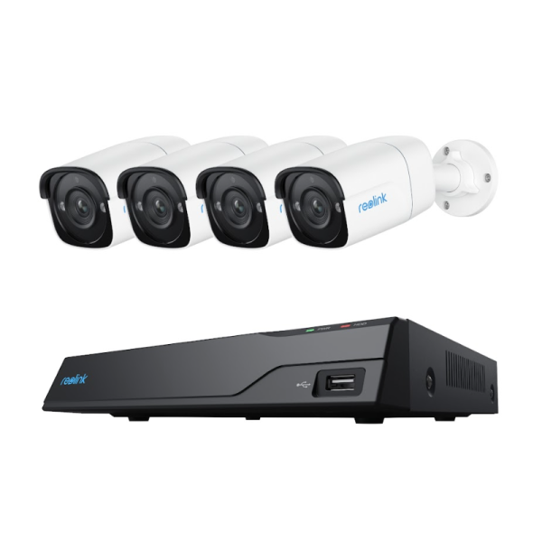 NVR Reolink RLK8-410B4-5MP; NVS8-5MB4 Contine un NVR NVS8 si 4