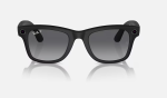Ray-Ban Meta Wayfarer AI Glasses Matte Black/Polar Gradient Graphite