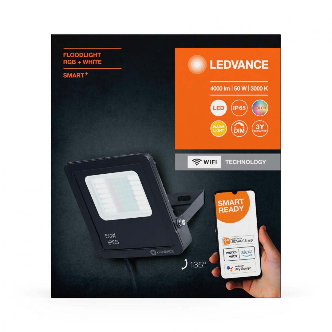 overlay_3c384e6fa728b126ff0bbf28eabd6ec2.jpg Proiector LED RGB inteligent Ledvance Smart+ WiFi, 50W, 3000 lm, - imagine 1