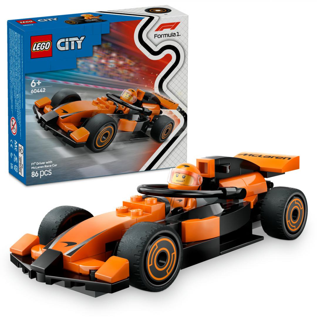 overlay_3c81fa5178fdc65588fb5056cc564d4b.jpg PILOT F1 CU MASINA DE CURSE MCLAREN,LEGO 60442 - imagine 1