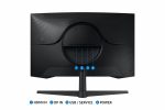 Monitor Samsung 27" LS27CG552EUXEN, Curvature: 1000R, Diagonal (inch): 27, Diagonal - imagine 12