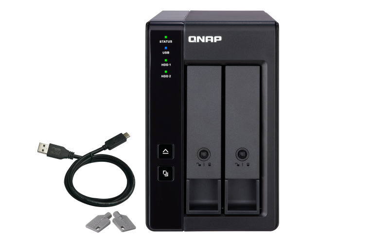 overlay_3cbc72d194fbc78096b4e9356c0eca54.png Extensie USB QNAP TR-002 2-Bay, 2.5/3.5 SATA 6Gbps HDD (neincluse), - imagine 1