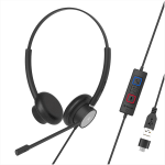 Casti Head-band TELLUR Voice 320, Wired, Negru