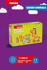PUZZLE DIN SPUMA EVA,  ANIMALELE DIN SAFARI, PUEDO - imagine 4