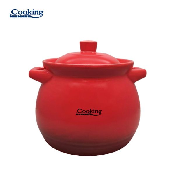 OALA CERAMICA CU CAPAC 6 L, RED LINE