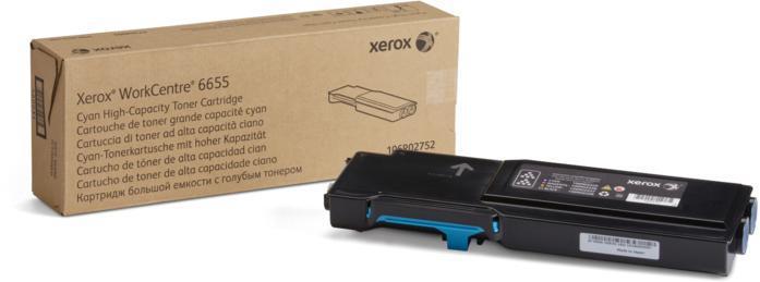 overlay_3e5118cef3e38c720fb602a0a7f0acaa.jpg Toner Xerox 106R02752 cyan, capacitate 7.5k, pentru WorkCentre 6655. - imagine 1