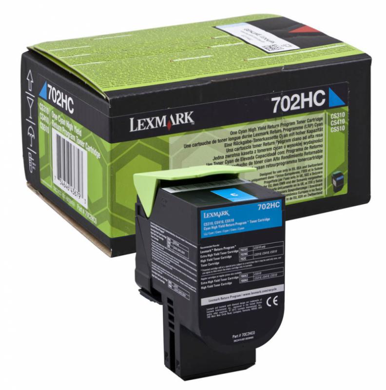 overlay_3e581f69ddf0a466442e56b8d14f93cd.jpg Toner Lexmark 70C2HC0, cyan, 3 k, CS310dn , CS310n , - imagine 1