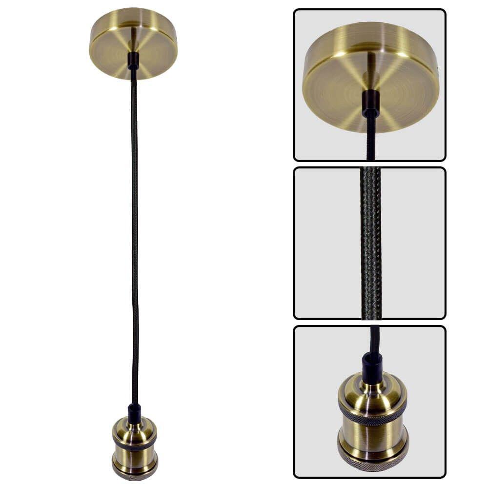 overlay_3e77b4b930886550a2b55808bbb8c121.jpg Pendul Vivalux RETRO Antique Brass, E27, max. 60W, textil/Metal, IP20, - imagine 1