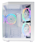 Carcasa SPACER Aquarium, Cube Tower, White - imagine 2