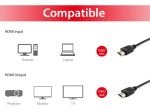 EQUIP 119310 HDMI High Speed Cable, 1.8m, 1080P, Black, 5.1x5.1x1800mm - imagine 7