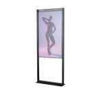 Suport podea double sided B-Tech compatibil cu seria OM55N-D Samsung - imagine 3