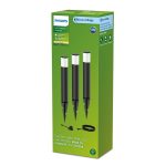 Kit 3 Stalpi LED pentru exterior cu spike Philips PUREX