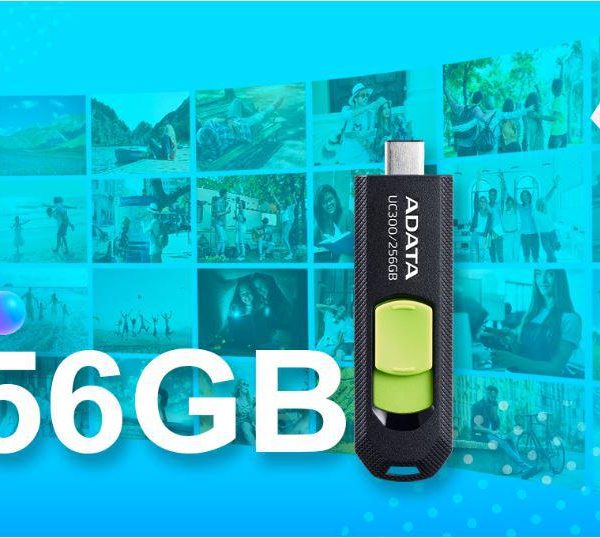 Memorie USB Flash Drive Adata 256GB, UC300, USB Type-C, Black
