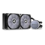 Cooler Procesor Sharkoon S70 RGB AIO, Lichid, 12 cm, 2 - imagine 2