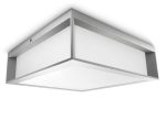 Plafoniera pentru exterior Philips Skies, 2xE27, max 2x42W, IP44 ,260x260x81mm, - imagine 2