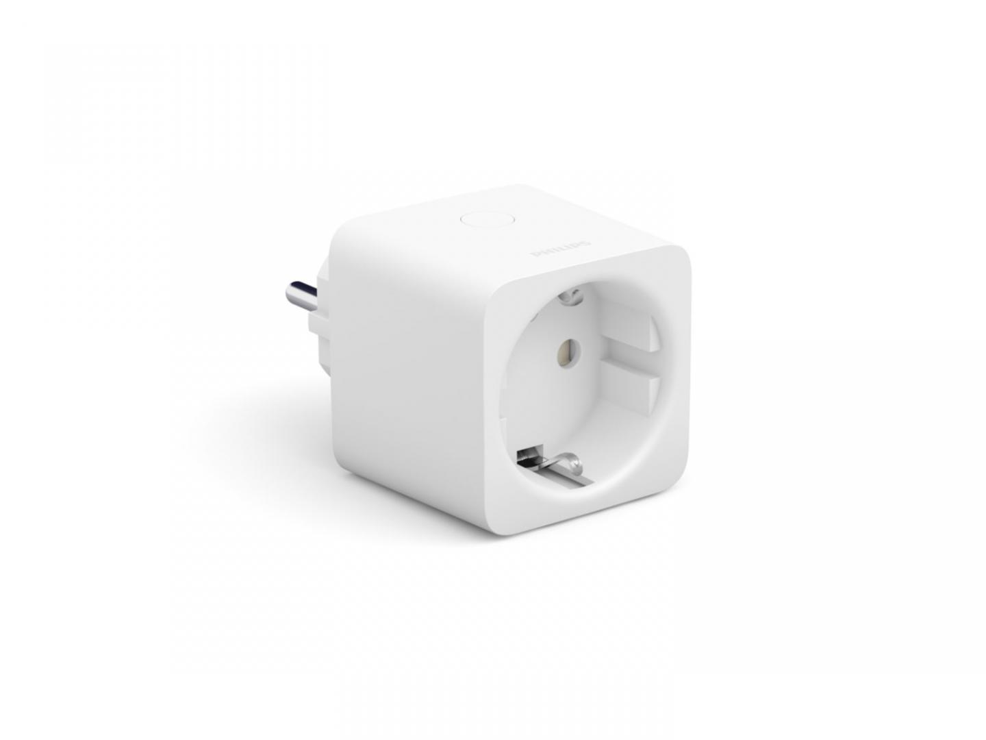 overlay_4008ddd7440c3c04a2cedb942cd44124.jpg Priza inteligenta Philips Hue, Bluetooth, Zigbee, IP20, Alb - imagine 1