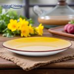 FARFURIE DESERT CERAMICA 19 CM, SARA - imagine 3