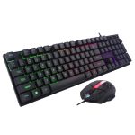 KIT Gaming Tastatura si Mouse Spacer SP-GK-01 cu fir, USB, - imagine 2