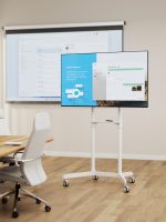 Stand TV mobil Serioux TV11-46TW, dimensiuni: 920x702x1595mm, compatibilitate  dimensiune - imagine 9