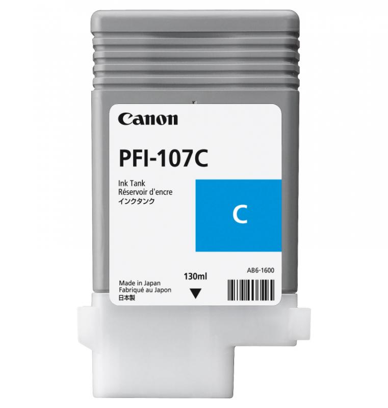 overlay_40920842592a7a81ef03d988810b3d55.jpg Cartus Canon PFI-107C, Cyan - imagine 1