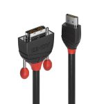 Cablu Lindy LY-36273, HDMI to DVI-D, 3m, Black Line - imagine 2