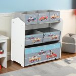 Dulap depozitare jucarii Cars, U-Grow - imagine 3