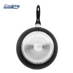 TIGAIE WOK ALUMINIU FORJAT 28x8 CM, ONIX, COOKING BY HEINNER - imagine 4