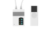 Ecran proiectie electric, perete/tavan, 200 x 150 cm, Blackmount, cu - imagine 3