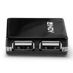 Mini Hub Lindy 4 Port USB 2.0 - imagine 3
