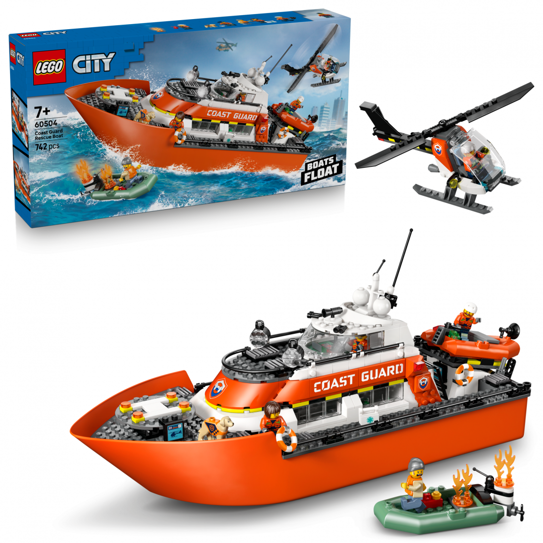 overlay_4358425412059d01117fe4c602dda228.png BARCA DE SALVARE SI ELICOPTER ALE.PAZEI DE COASTA LEGO60504 - imagine 1