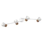 Spot LED cvadruplu ajustabil Ledvance DECOR CORK, 4xGU10, 4x3.4W, 920 - imagine 2