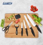 SET CUTITE DE BUCATARIE 8 PIESE, CARERA, COOKING BY HEINNER - imagine 3