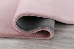 Covor Heinner Shaggy soft blanita Roz Pudra 200x300 cm - imagine 4