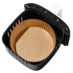 PAPER TRAY SET FOR HOT AIR FRYER HEINNER HAF-PPROUNDC16, 100PCS/SET - imagine 6