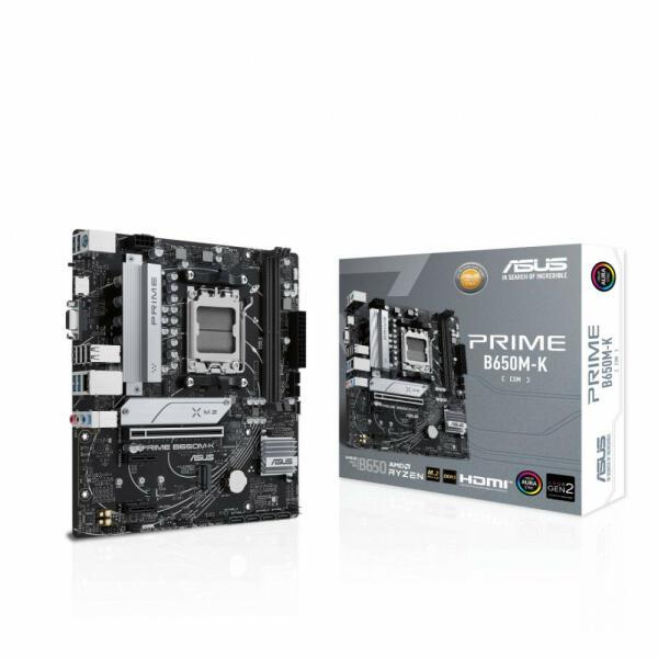 Placa de baza ASUS PRIME B650M-K, Socket AM5, DDR5, Micro-ATX