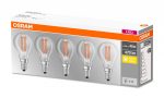 5 Becuri LED Osram Base Classic P, E14, 4W (40W), - imagine 2