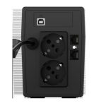 UPS nJoy Cadu 850, 850VA/480W, Afisaj LCD cu ecran tactil, - imagine 2