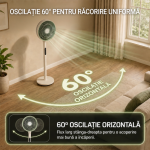 VENTILATOR CU PICIOR FRAM FSF-MAT35BG-GR - imagine 6
