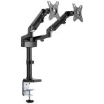 Brat de birou pentru monitor Neomounts, poate sustine 2 monitoare - imagine 4