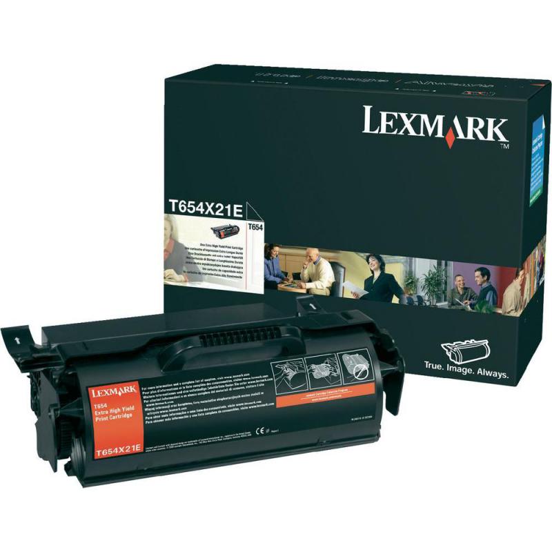 overlay_46280433f28b729062532f4d7859f56c.jpg Toner Lexmark T654X31E, black, 36 k, T654dn , T654dtn , - imagine 1