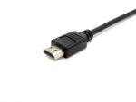 EQUIP 119310 HDMI High Speed Cable, 1.8m, 1080P, Black, 5.1x5.1x1800mm - imagine 5