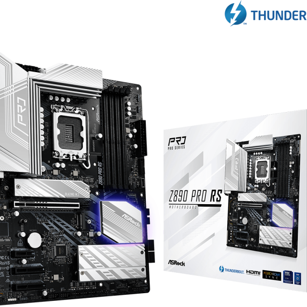 Placa de baza ASRock Z890 Pro RS, Socket 1851, DDR5,