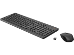 Kit tastatatura si mouse HP 330, wireless, negru - imagine 2