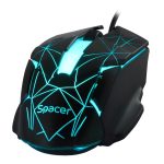 KIT Gaming Tastatura si Mouse Spacer SP-GK-01 cu fir, USB, - imagine 4