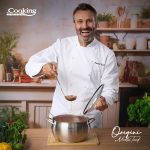 SEMIOALA INOX+CAPAC 24X13.5 CM, 6L, NICOLAI TAND, ORIGINI, COOKING BY - imagine 4